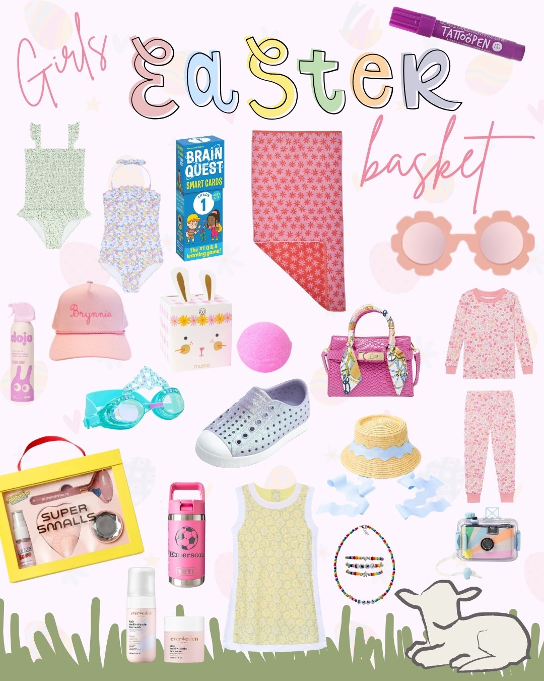 Who needs Easter Basket Stuffer ideas!? I found some of my favorite things for girls that would make the cutest Easter basket items!! Going into summer makes it a great way to throw in a swimsuit, some cute sunnies or sandals, and some other fun items! Also take a look at the BOYS Easter Basket gift guide as boy stuff is really what I know best! 🐣🐰🩷

#LTKKids #LTKspring #LTKmomlife