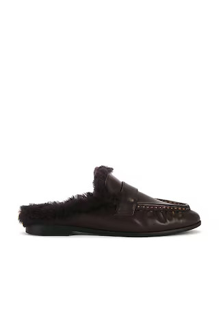 BLACK SUEDE STUDIO Theo Flat in Chocolate from Revolve.com | Revolve Clothing (Global)