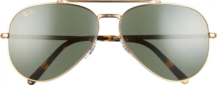 Ray-Ban New Aviator 62mm Oversize Pilot Sunglasses | Nordstrom | Nordstrom