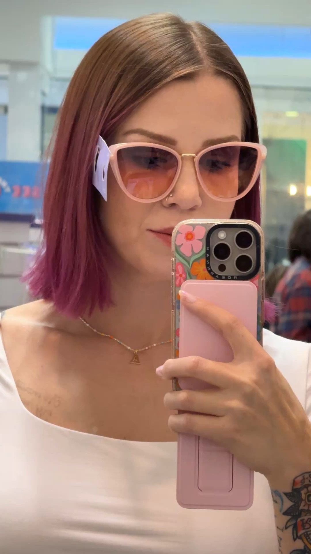 Phone stand I use to create content in public! It’s magnetic to my phone so I can take it off and put it on whenever I want. Folds down into a tripod and also works well as a selfie stick :) I have two (different colors) and have used them for years a love it!

#LTKdayinmylife #LTKmomlife