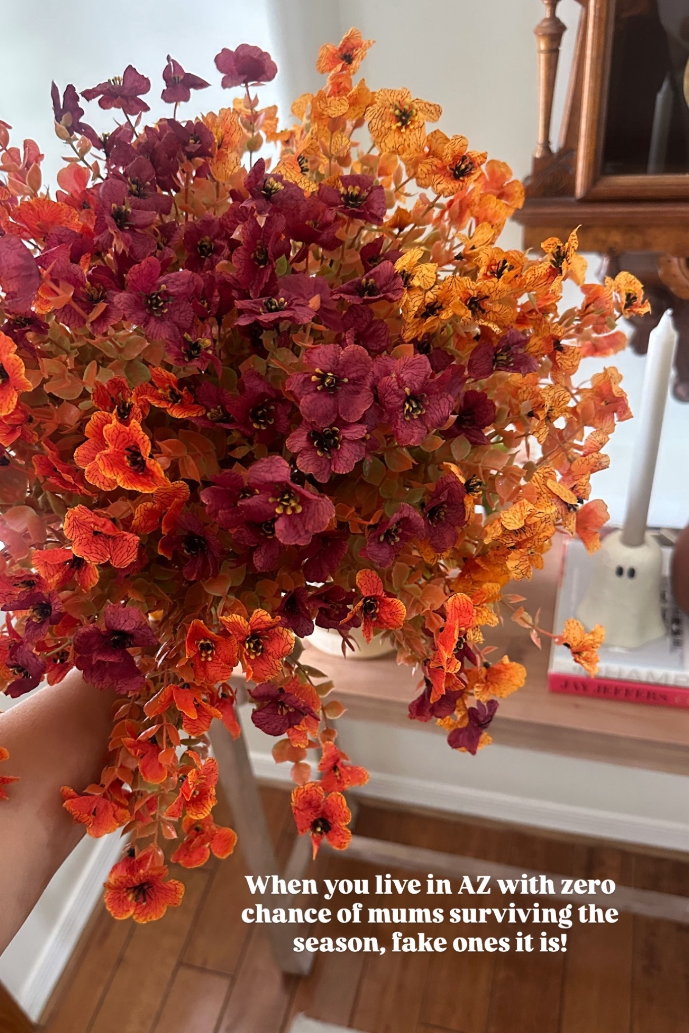 Faux mums artificial mums fall flowers 

#LTKSeasonal #LTKHome