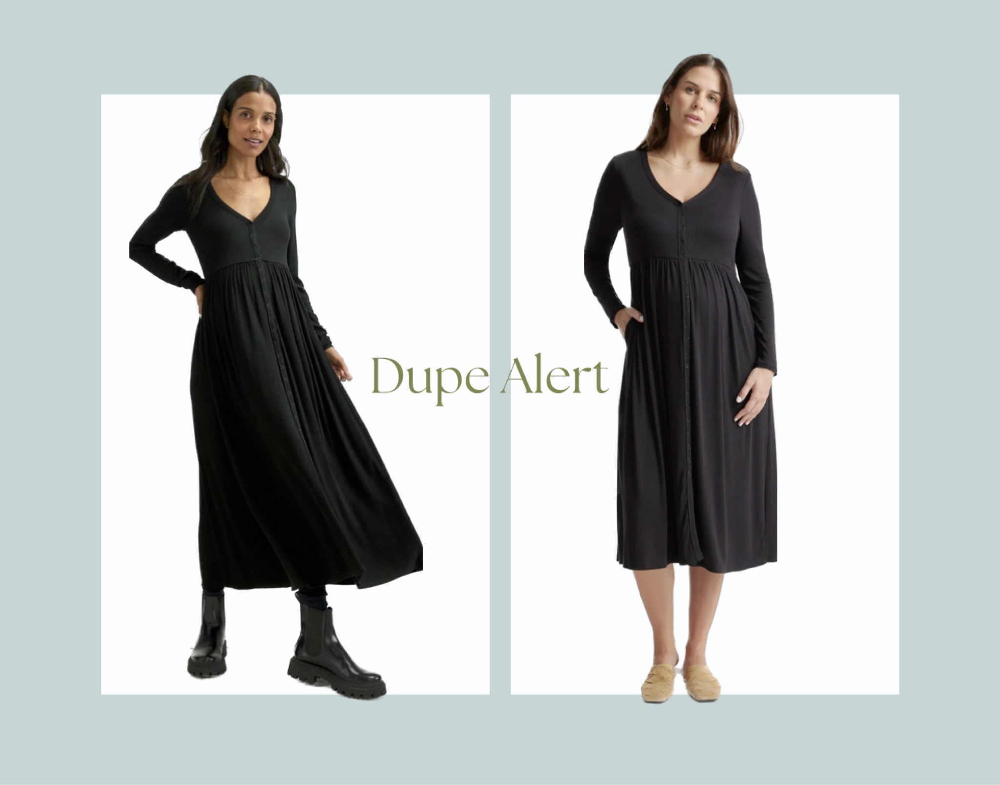 Hatch collection- the softest rib nursing dress dupe for under $50
I’ve been living in this, this pregnancy & i cannot wait to wear it for nursing. Beyond comfy 

#LTKfindsunder50 #LTKbump #LTKbaby