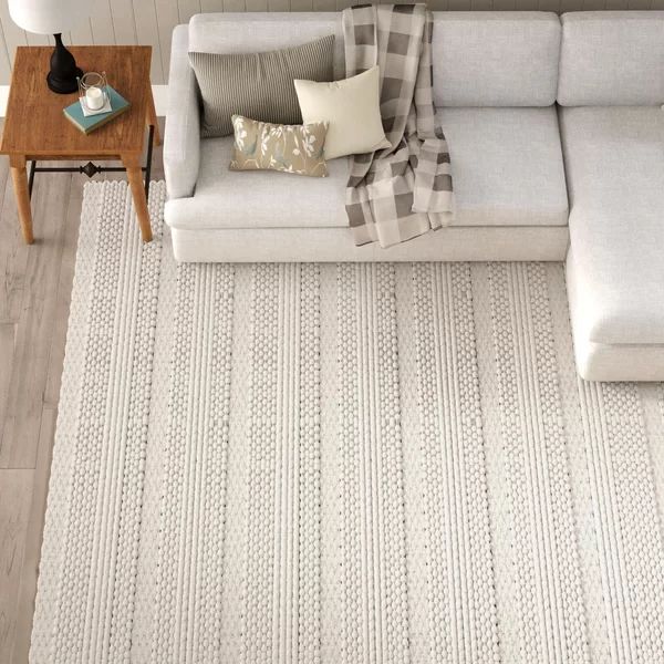 Jocelyn Parchment Hand-Woven Area Rug | Wayfair North America