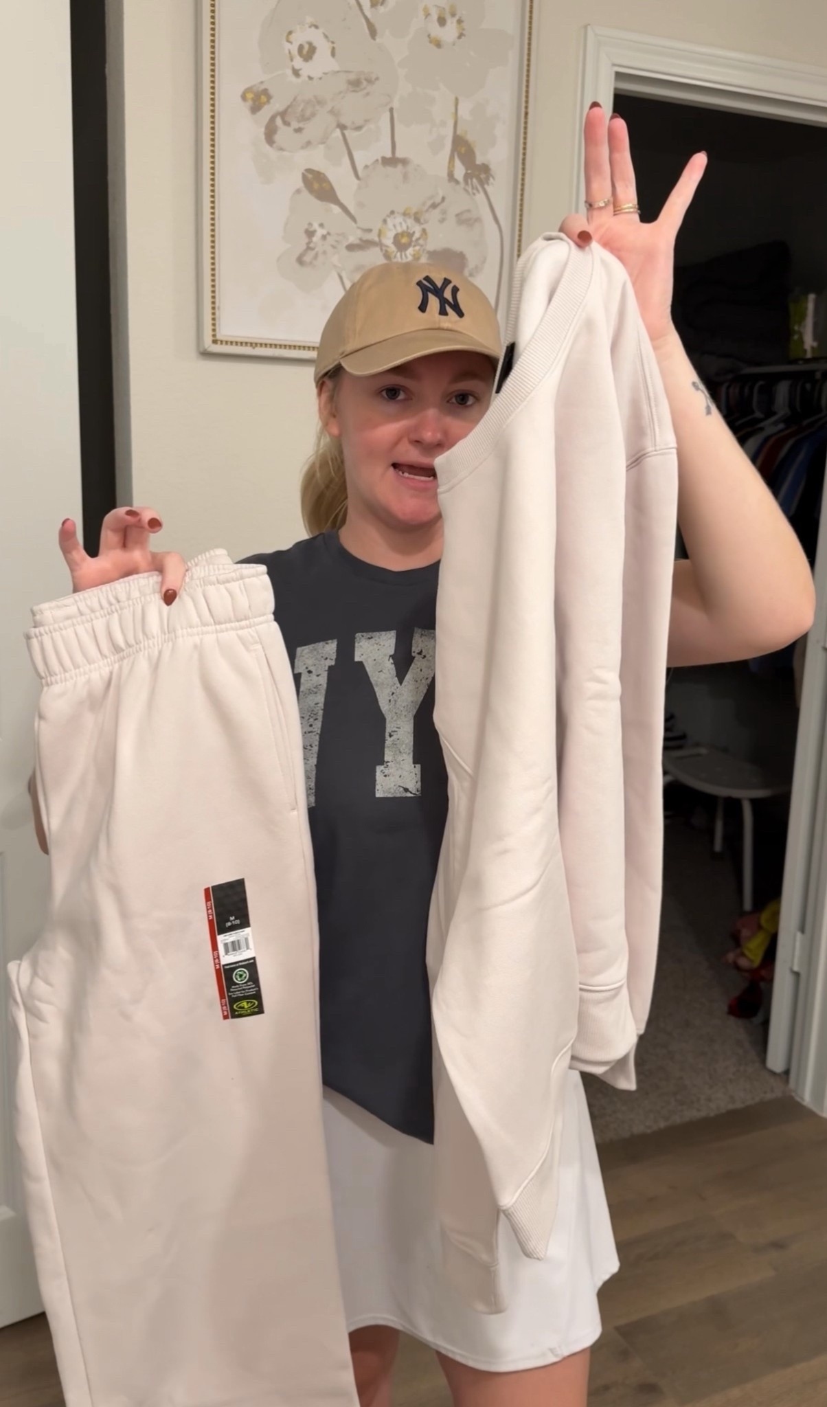 Two piece set from Walmart, fleece lined, pockets, $10.98 per piece!!! 

#LTKActive #LTKFallSale #LTKSeasonal