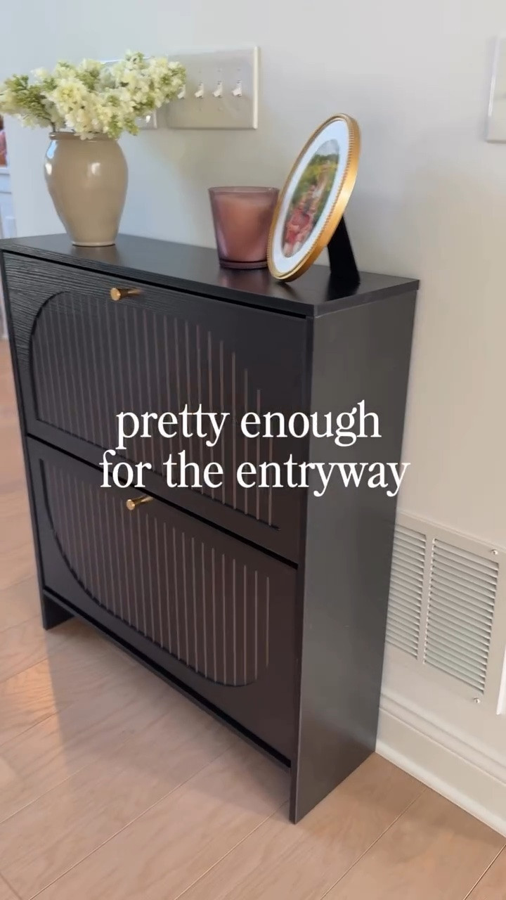 Just added these shoe storage cabinets to my entryway. Perfect for keeping shoes organized! #homedecor #entryway

#LTKHome #LTKdayinmylife