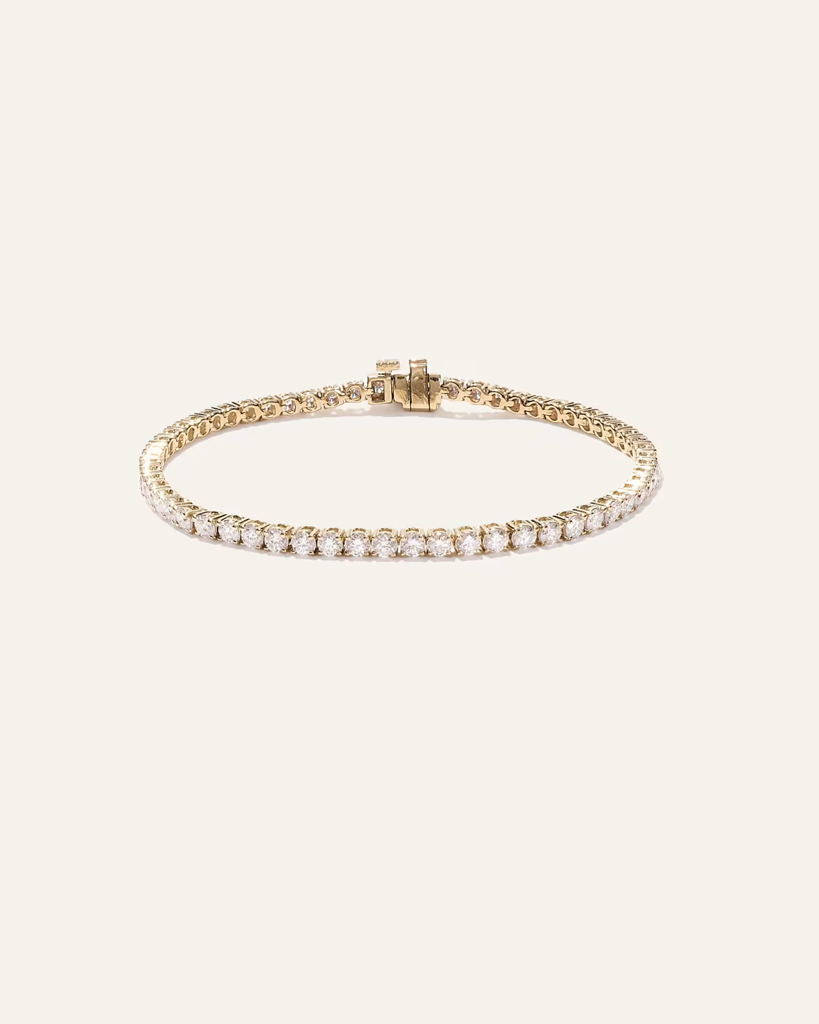 14K Gold Lab Grown Diamond Tennis Bracelet in Yellow Gold | Quince