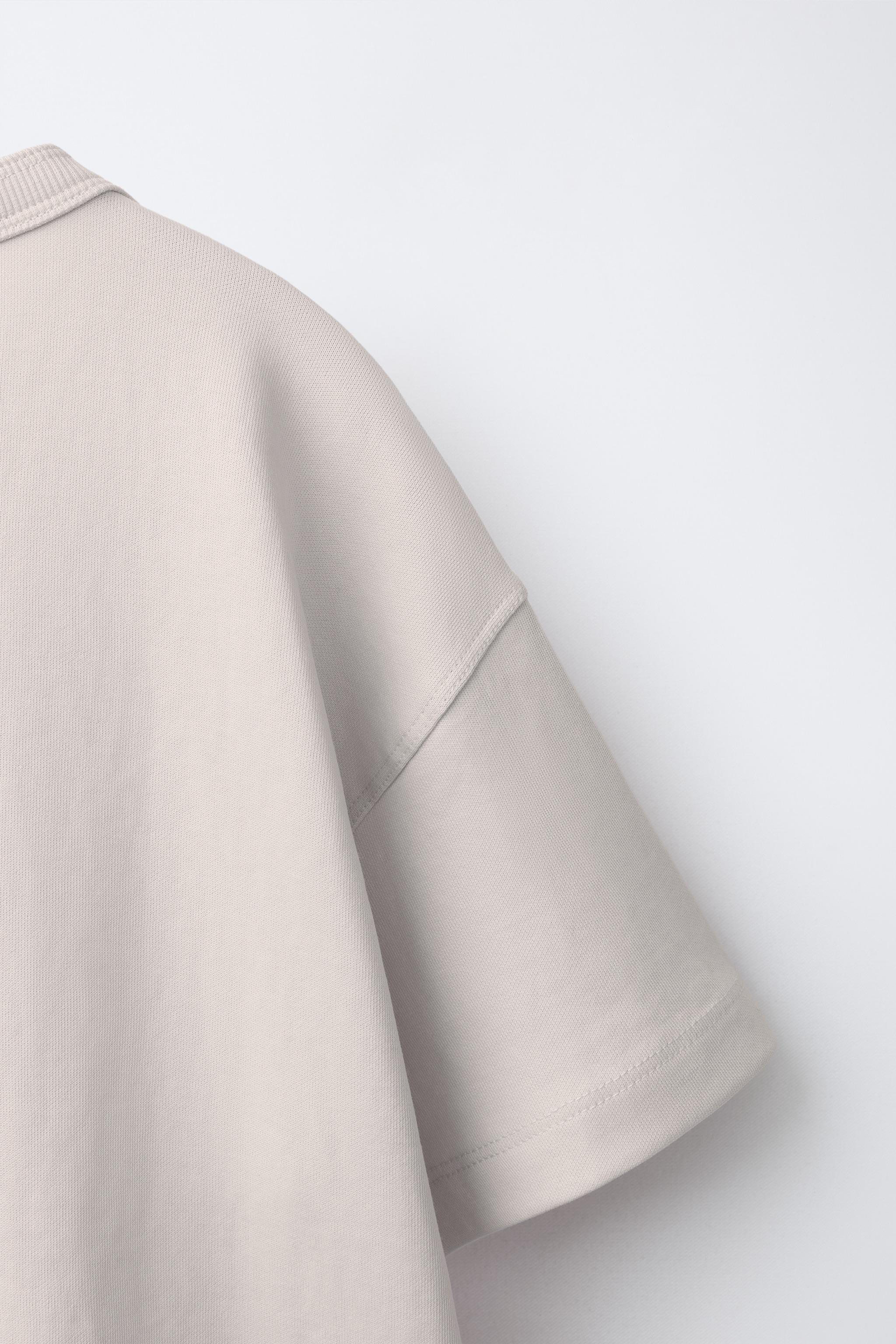 BASIC INTERLOCK T-SHIRT | Zara UK