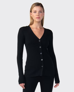 Off Duty Cardi Black | Sanctuary Clothing