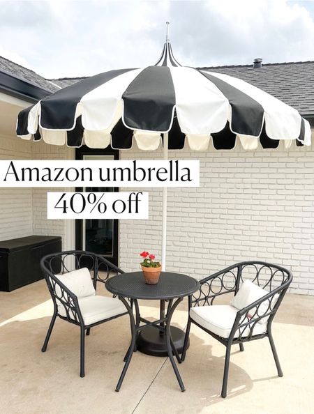 Outdoor umbrella 
Patio furniture 
Amazon home 
Outdoor furniture 
#ltksalealert 


#LTKFind #LTKSeasonal #LTKhome