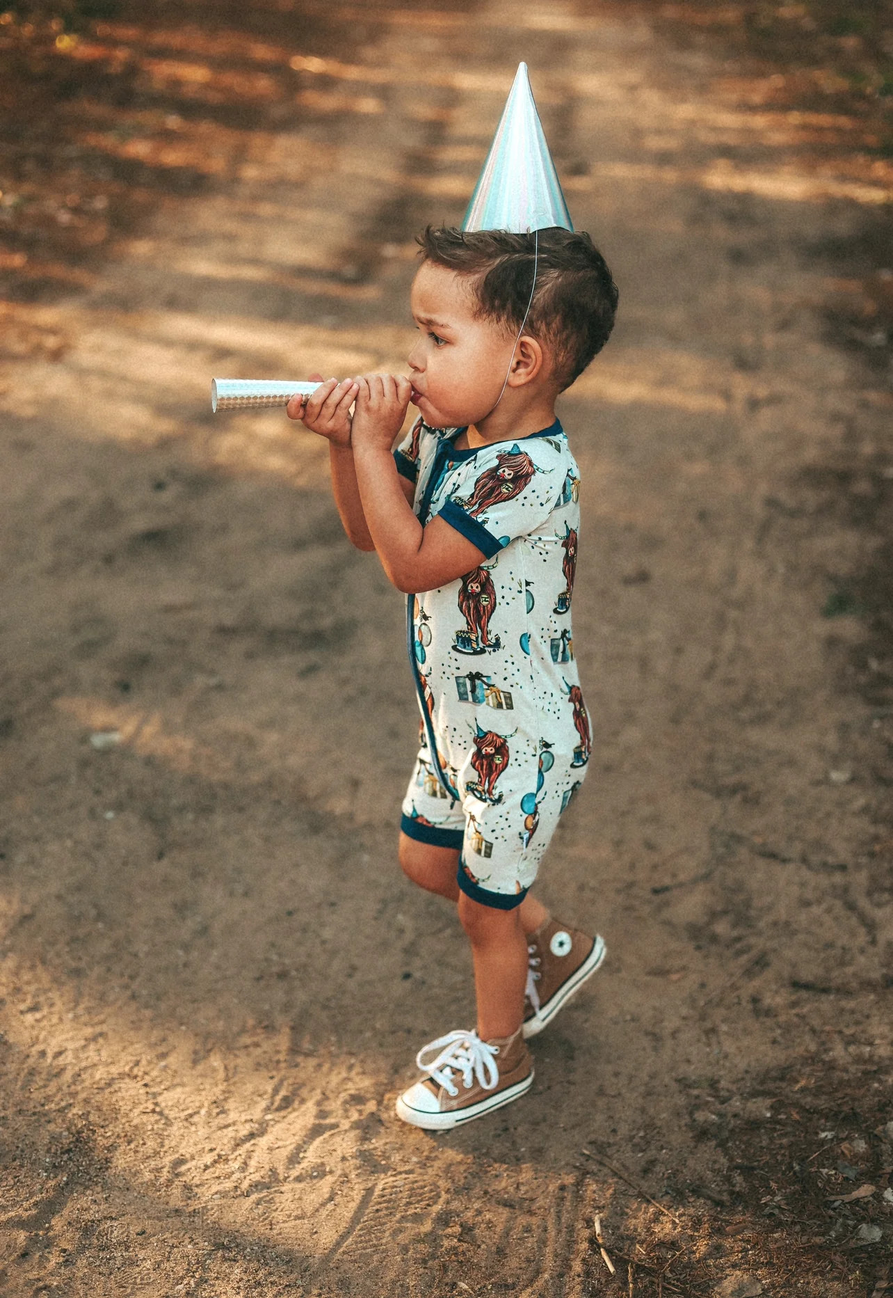 Party Crasher (Blue) Shorties | Fletch