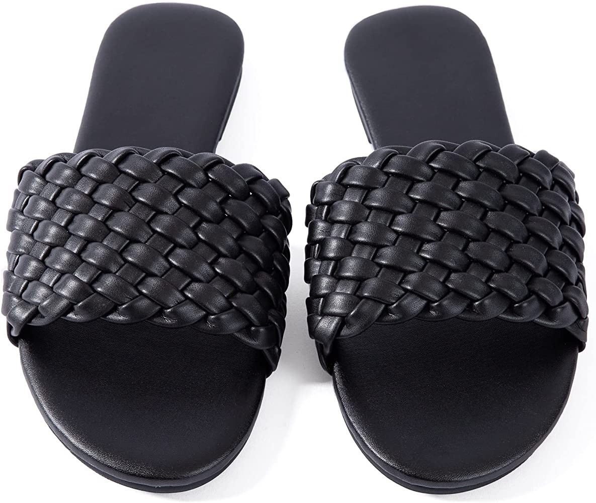 Woven Flat Sandals | Amazon (US)
