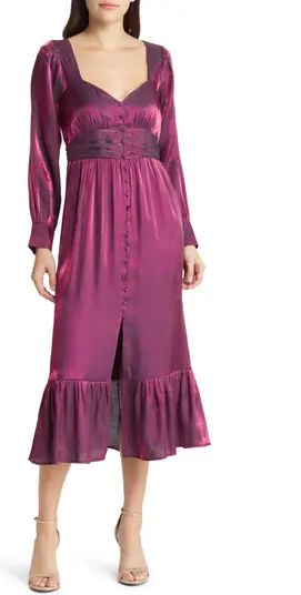 Ursula Long Sleeve Midi Dress | Nordstrom