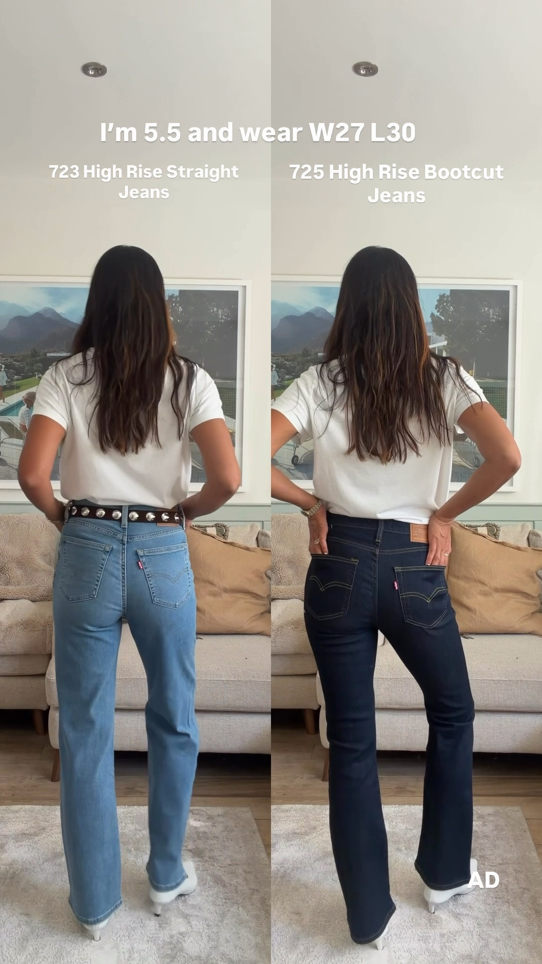 I’ve recently added two pairs of Levi’s from the 700 series to my wardrobe: the 723 High Rise Straight Leg and the 725 High Rise Bootcut. Two incredibly versatile shapes that feel timeless, flattering and most importantly, comfy! I wear W27 L30 in both

#LTKuk #LTKeurope #LTKjeans