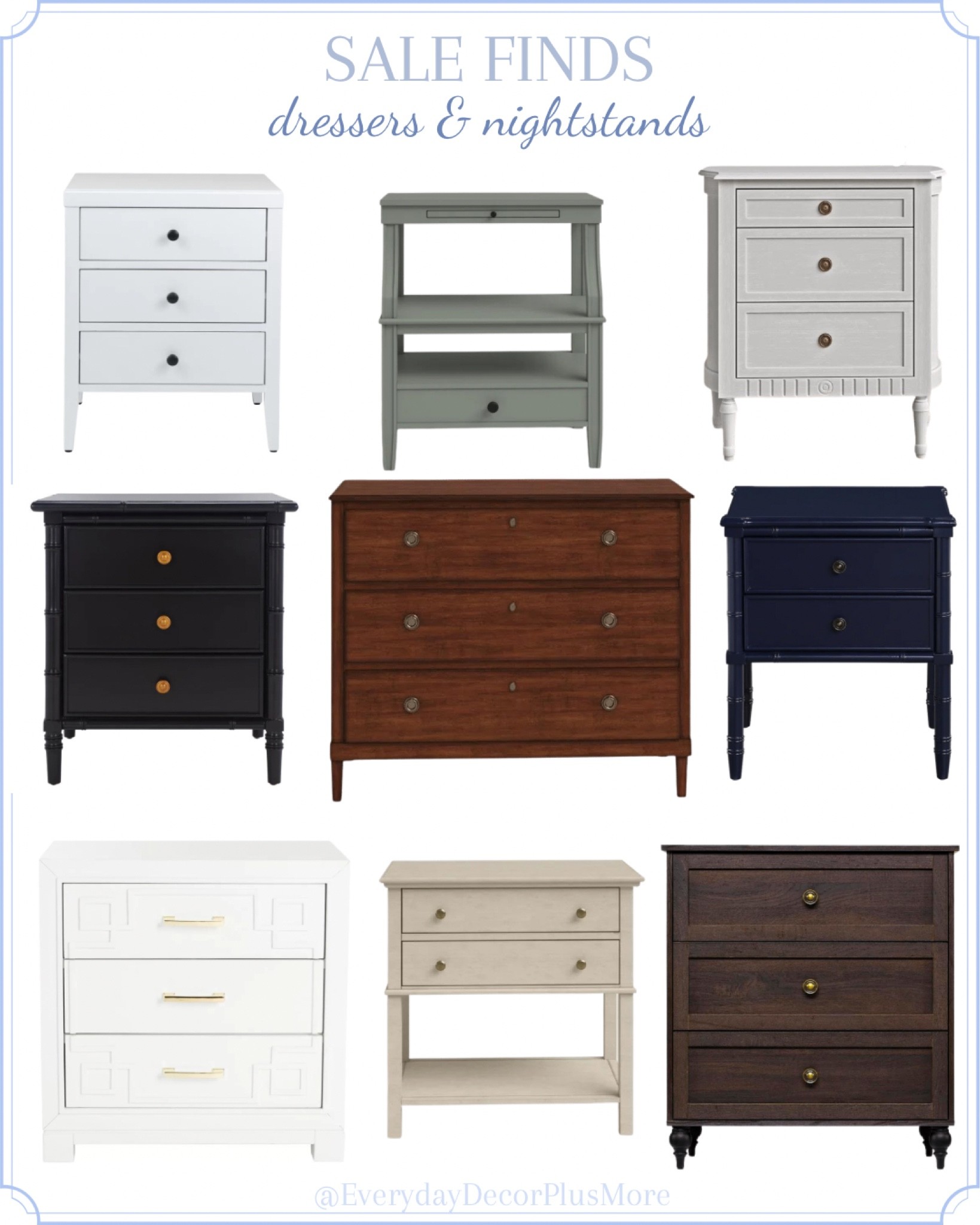 Nightstands on sale and small dressers on sale!!

#LTKsalealert #LTKhome #LTKunder100