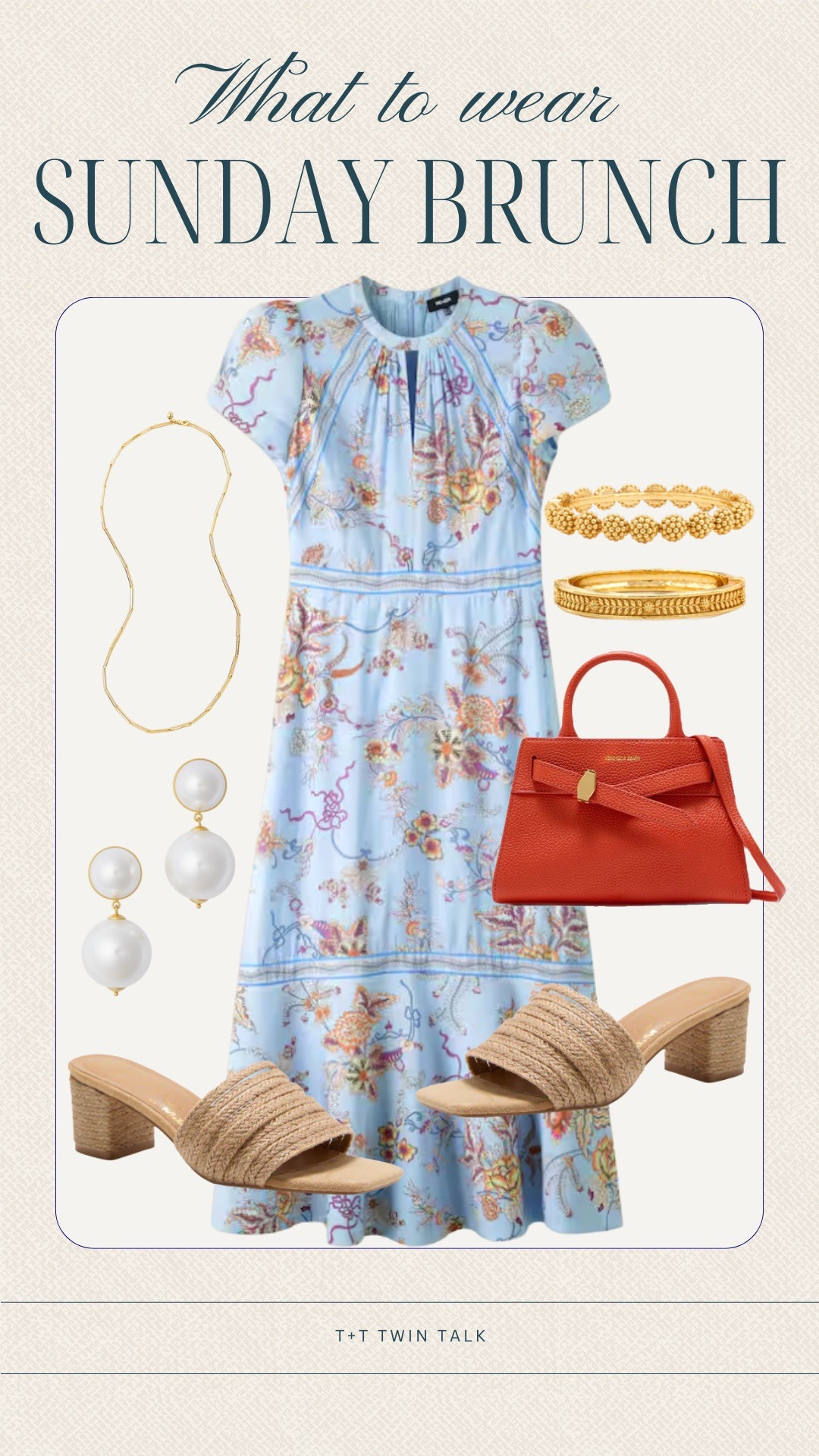 Sunday brunch outfit idea! This powder blue floral dress pairs perfectly with some rattan heels!



#LTKActive #LTKStyleTip #LTKSeasonal