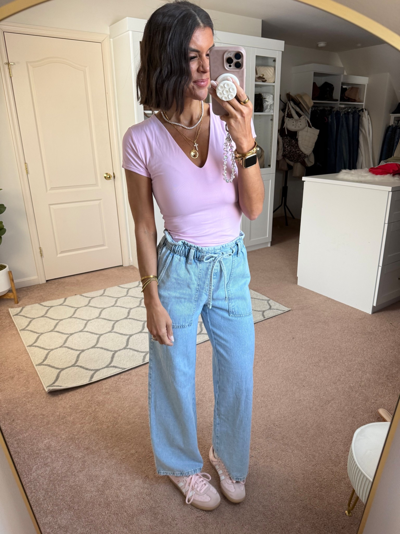 These Walmart jeans were on the top seller list yet again! So so good! Size xs in both tee and jeans - I’m 5’5 for reference 

#LTKSeasonal #LTKstorytime #LTKgrwm