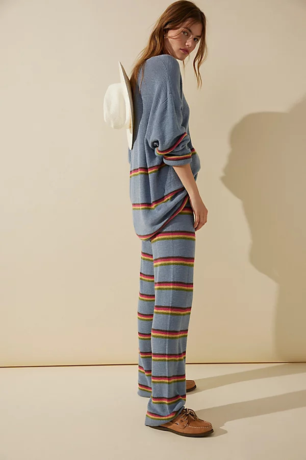Mariner Sweater Set by free-est at Free People, Dusty Blue, XS | Free People (Global - UK&FR Excluded)