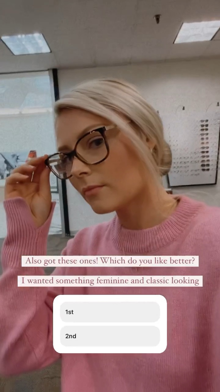 Glasses shopping today and ordered these two beautiful frames! The blue ones were ordered in black. Ralph Lauren Glasses Frames RA7135 and Vogue Glasses Frames VO5334 

#LTKhome #LTKfit #LTKworkwear