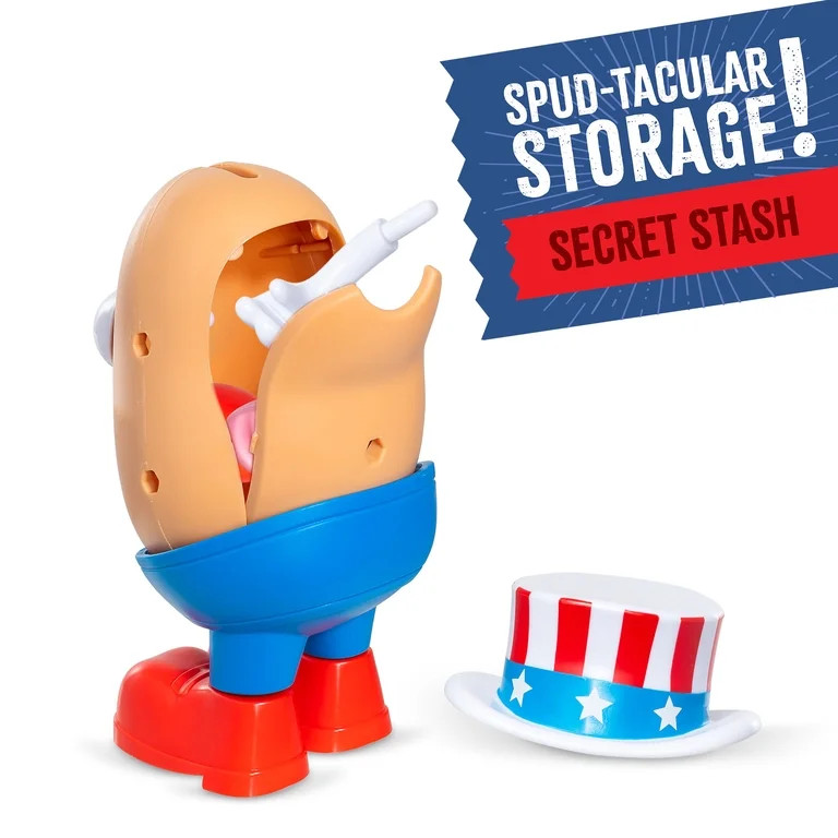 Mr. Potato Head Uncle Yam Walmart Exclusive 250th Anniversary, 14 Mix & Match Pieces, Flag Access... | Walmart (US)