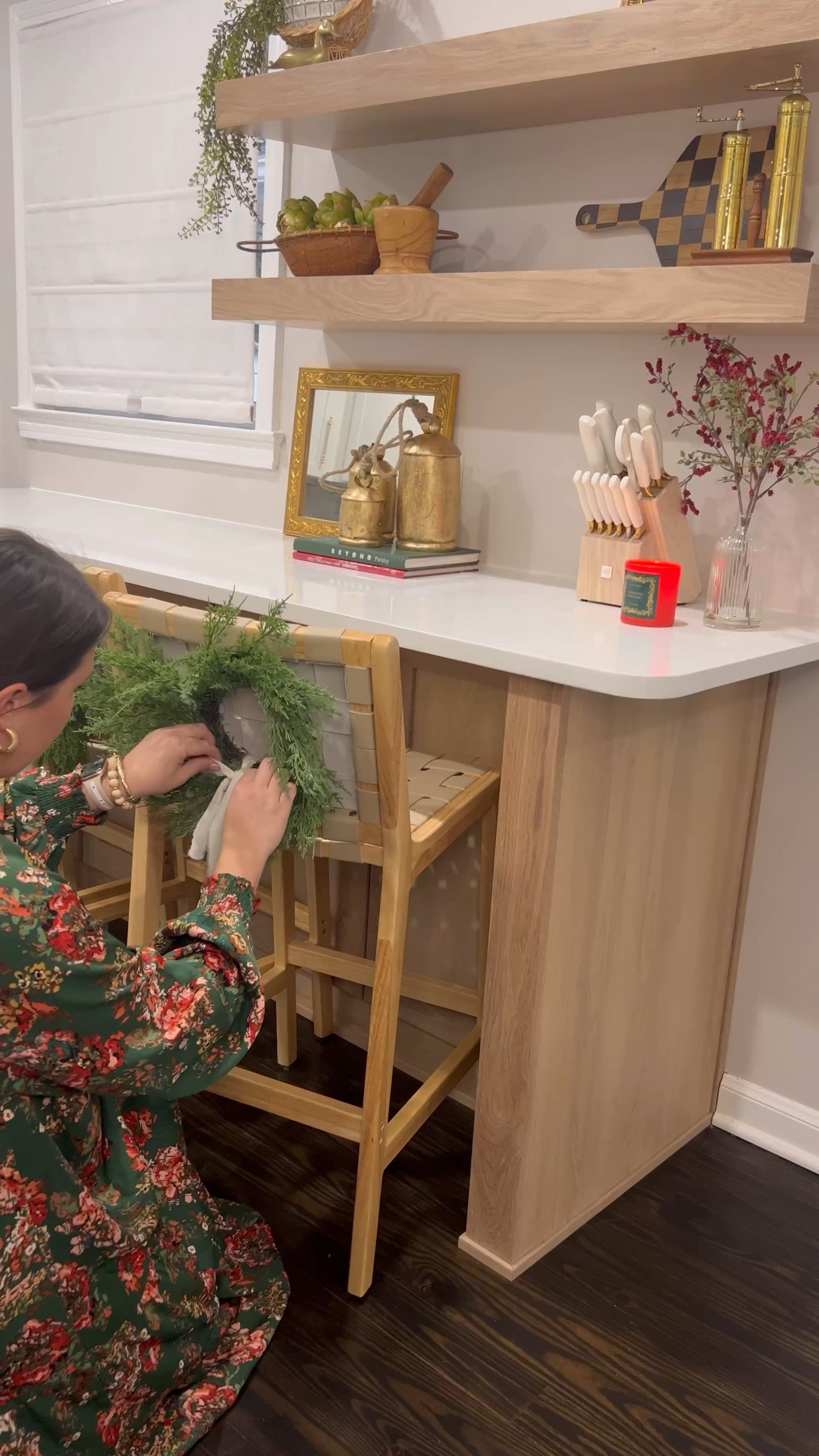 Real touch mini wreaths under $20! 

#LTKHoliday #LTKhome #LTKSeasonal