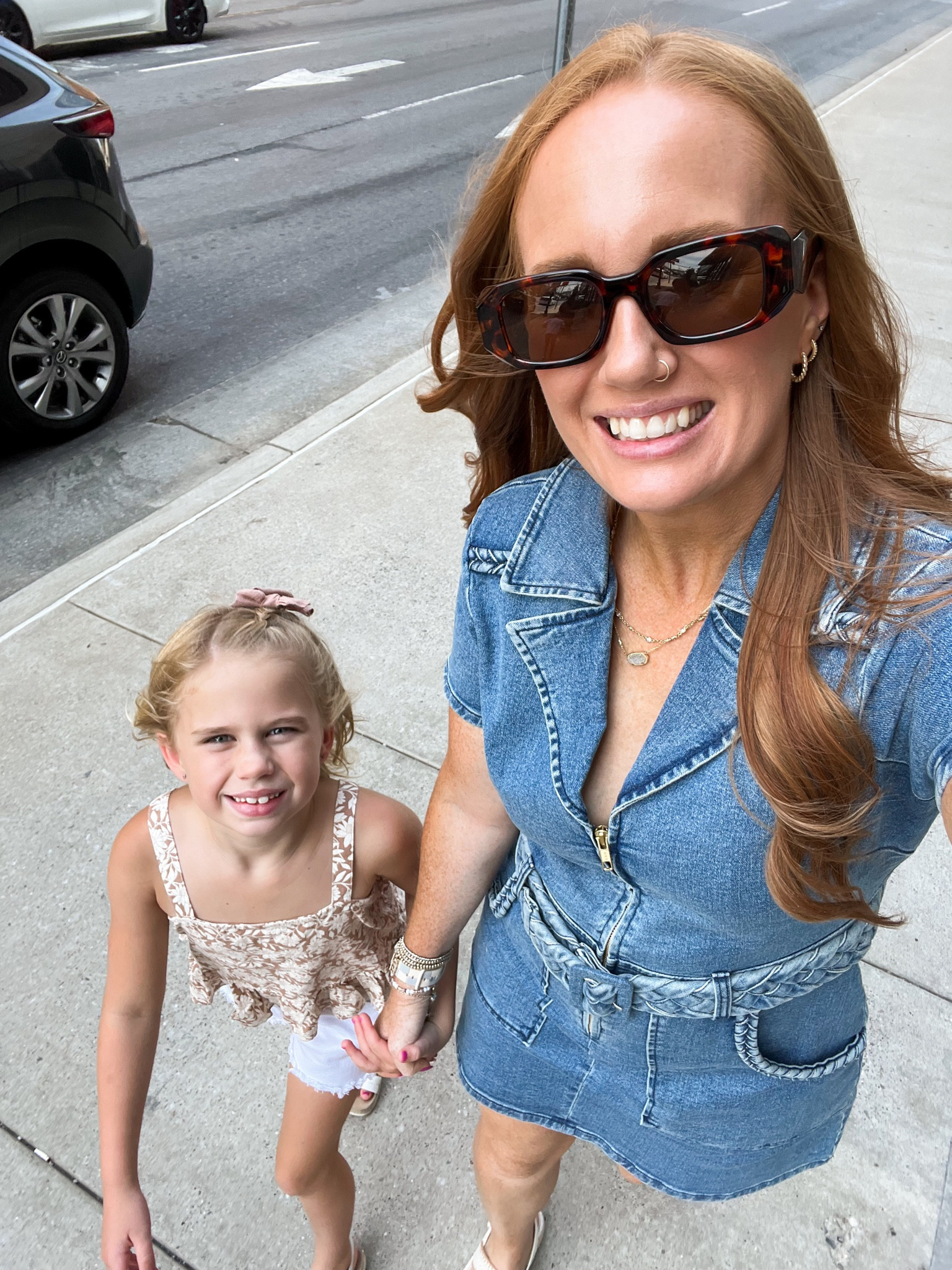 Denim Dress. Size : Large

Country Concert dress. Nashville outfit. Denim. Sunglasses. Prada dupes. Mom and daughter. Redhead. Revolve. Fall denim  

#LTKFamily #LTKKids