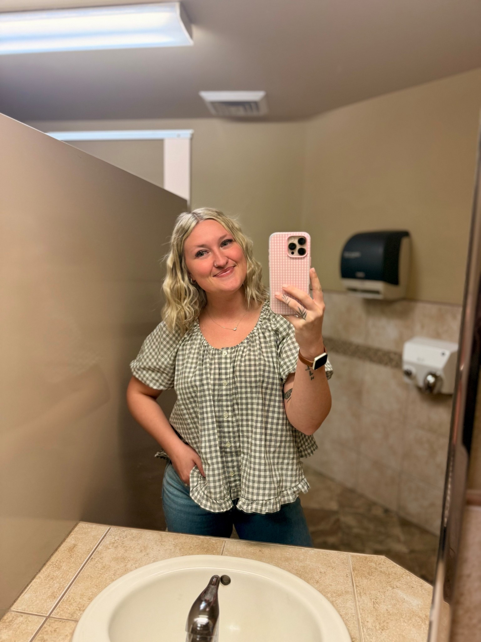 Trending Target blouse! Oversized (Purchased small)

#LTKMidsize #LTKdayinmylife #LTKgrwm