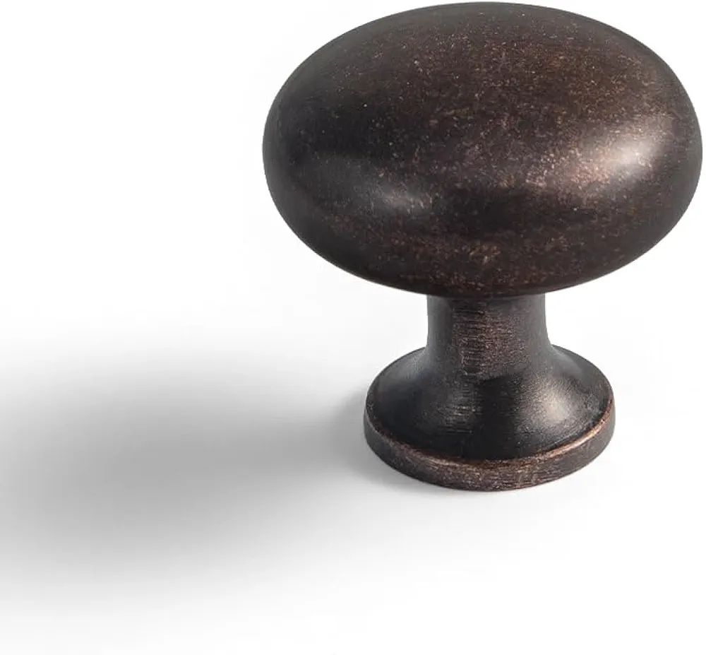 Goo-Ki Antique Oil Rubbed Bronze Zinc Alloy Cabinet Knob - Single Hole Center Affordable Luxury C... | Amazon (US)