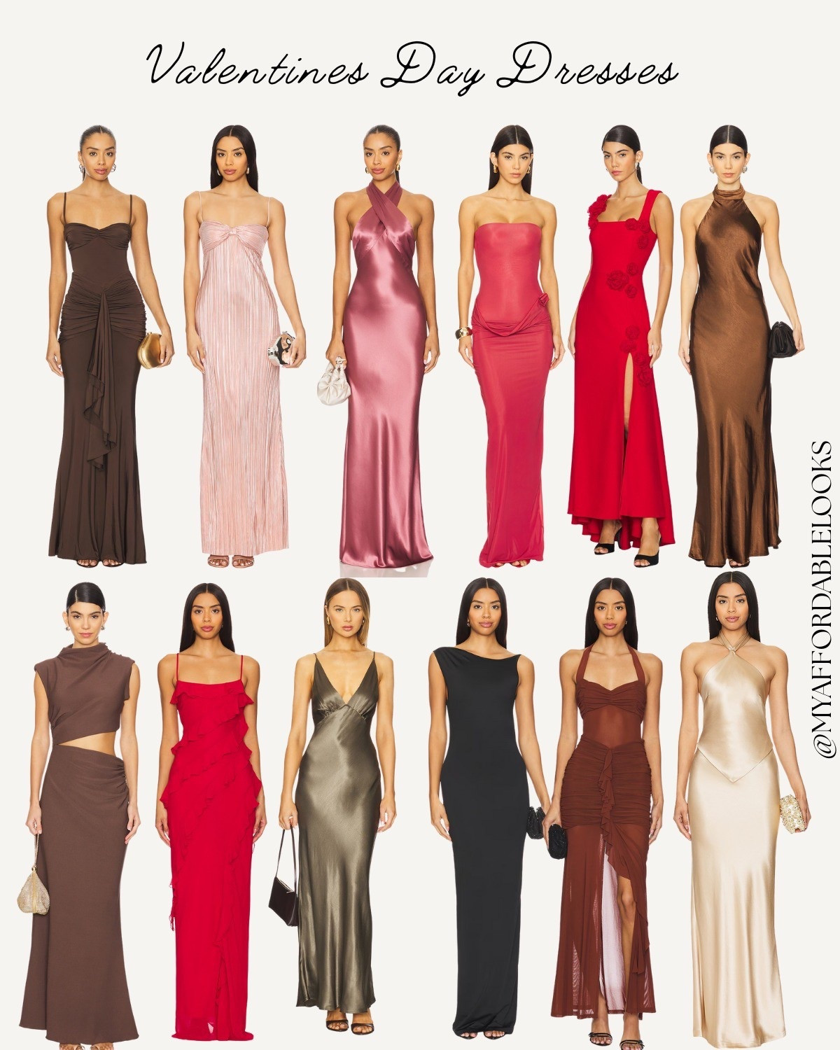A curated roundup of stunning Valentine’s Day dresses—whether you’re into soft pinks, bold reds, rich browns, or classic satin moments. From romantic silhouettes to sleek and timeless styles, these looks are perfect for date night, girls’ night, or any Valentine’s celebration. Which one is your fave? 💕

#LTKootd #LTKSeasonal #LTKBeauty