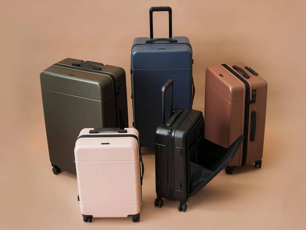 Hue Carry-On Luggage with Hardshell Pocket | CALPAK Travel