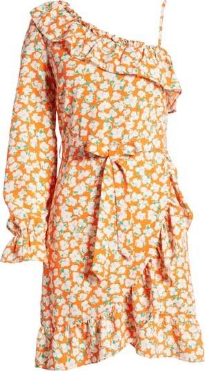 VERO MODA Olea Floral One-Shoulder Dress | Nordstrom - Summer Dress | Nordstrom