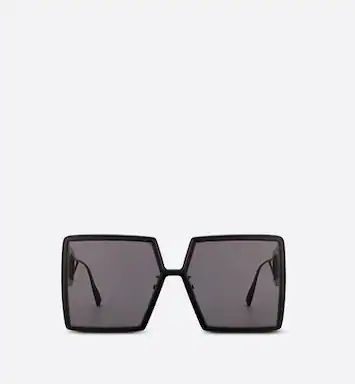 30Montaigne SU Oversized Black Square Sunglasses - products | DIOR | Dior Beauty (US)