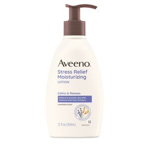 Aveeno Stress Relief Moisturizing Body Lotion, 12 Ounces | CVS Health
