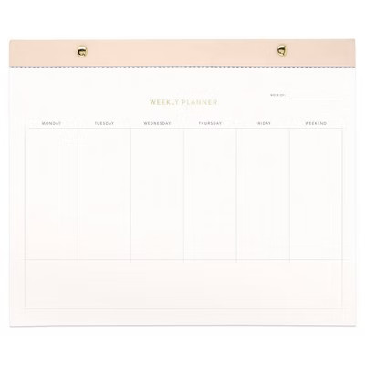 Undated Weekly Planning Pad 8.5" x 10.5" - Sugar Paper Essentials | Target