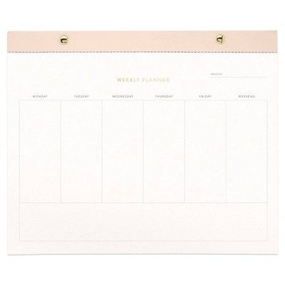 Undated Weekly Planning Pad 8.5&#34; x 10.5&#34; - Sugar Paper Essentials | Target