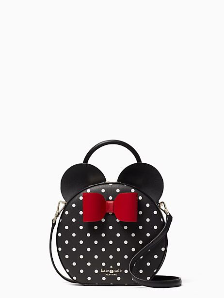 Kate Spade Disney X Kate Spade New York Minnie Mouse Crossbody Bag, Black Multi | Kate Spade Outlet