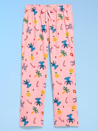 Old Navy x Disney Mid-Rise Printed Flannel Pajama Pants for Women | Old Navy (US)
