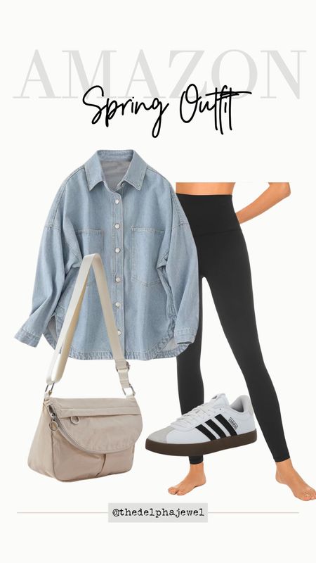 Easy, effortless, & casual spring outfit idea from Amazon

Oversized, denim, jacket, ultra, high-rise leggings, Adidas sneakers, and an Amazon look for less Lululemon bag that’s under $30



#LTKfindsunder50 #LTKover40 #LTKstyletip