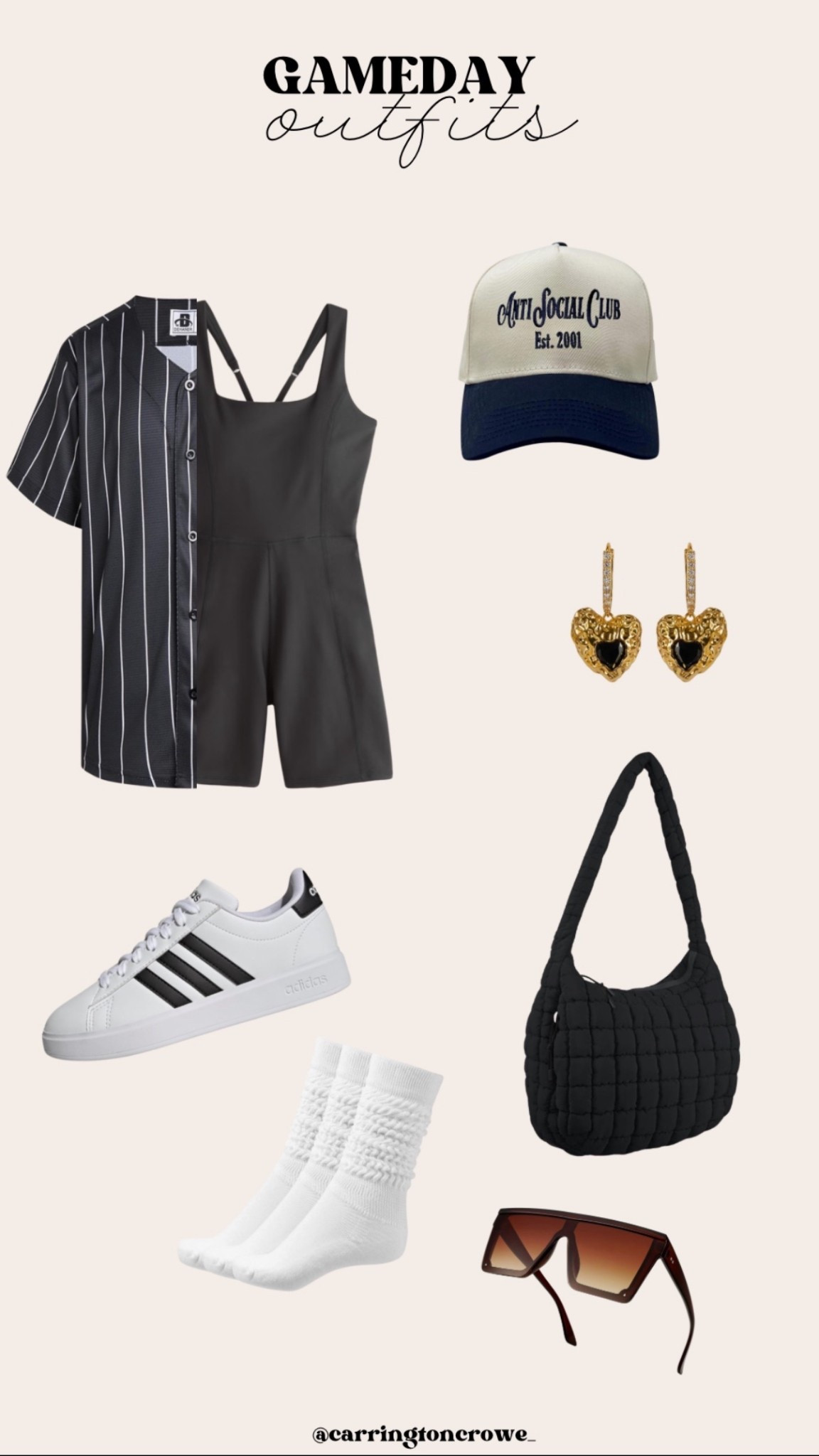 we all need that cute ballpark outfit to keep us comfortable but also looking cute at the ball field all day!



#LTKStyleTip #LTKActive #LTKSaleAlert