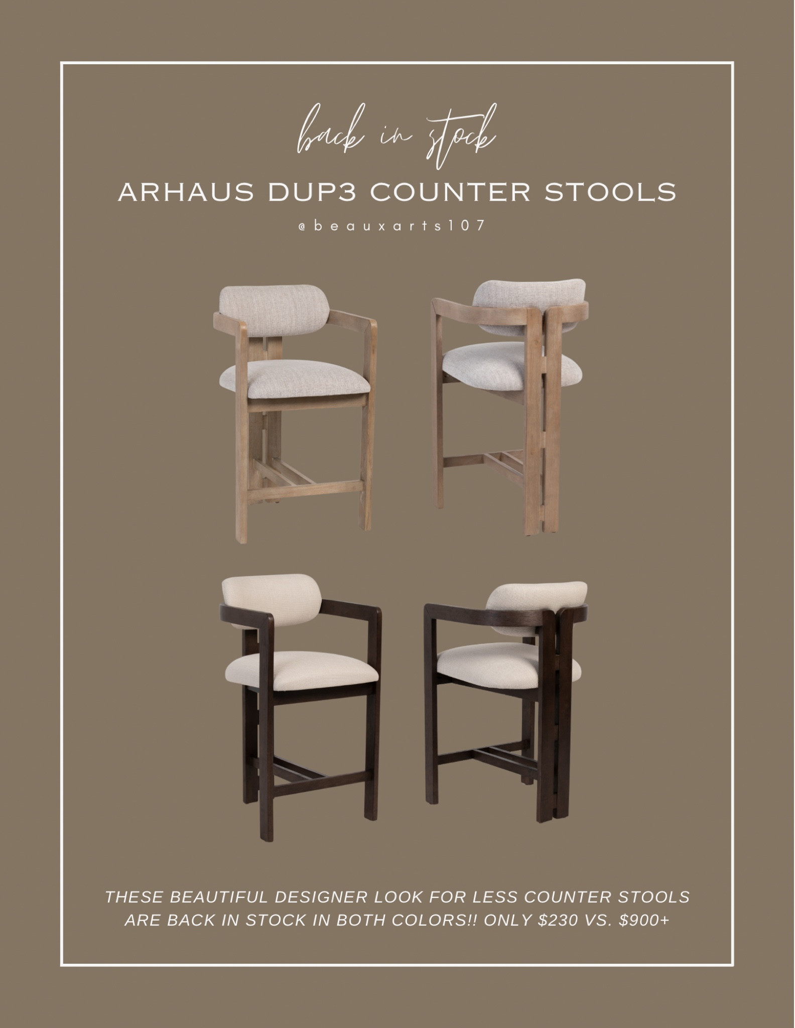 Save on these gorgeous Arhaus designer look for less counter stools!!

#LTKHome #LTKStyleTip #LTKSaleAlert