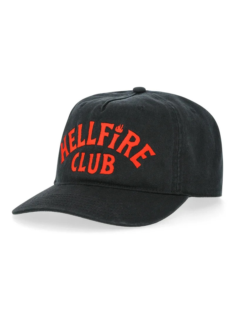 Netflix Stranger Things Hellfire Club Snapback Hat from No Boundaries, One Size, Unisex | Walmart (US)