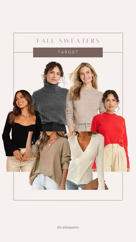 Target Finds: Fall Sweaters

#LTKfindsunder50 #LTKstyletip #LTKSeasonal