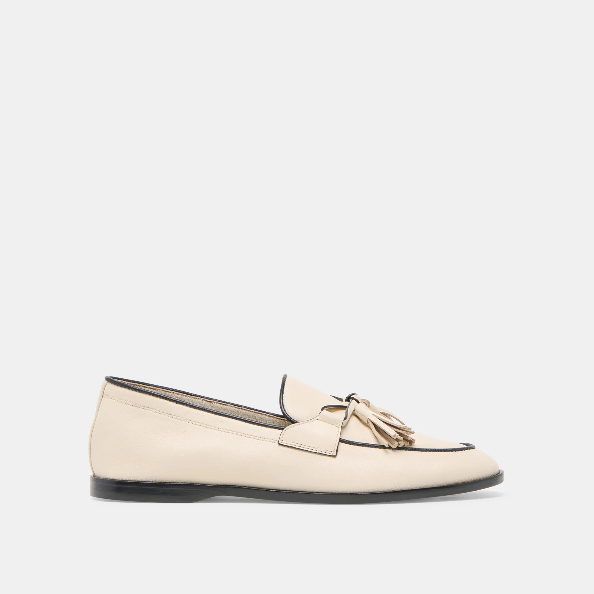 Loklan Ivory Leather Loafers | Dolce Vita | DolceVita.com