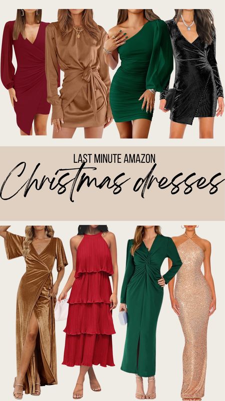 I found some Amazon options for a last-minute Christmas dress! They all should arrive by Christmas if you order ASAP! 

Christmas dress, last minute Christmas dresses, amazon Christmas dresses, amazon holiday dress, New Years dress, holiday party, Christmas dinner, Jess Crum, amazon fashion 

#LTKHoliday #LTKSeasonal #LTKstyletip