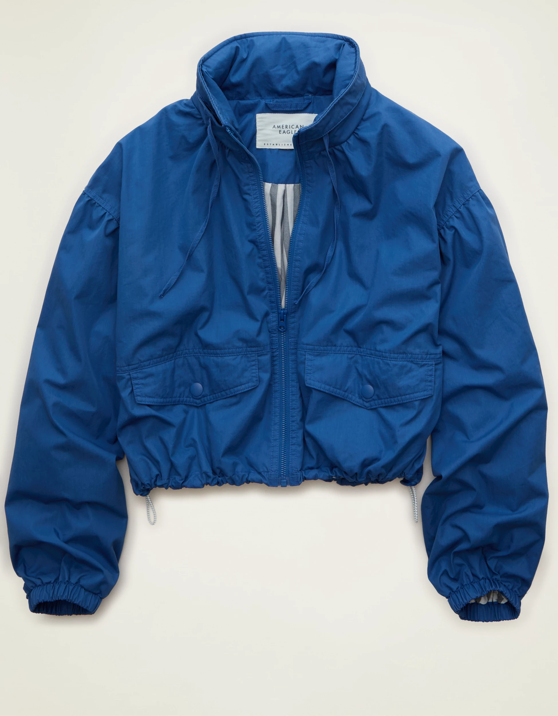 AE Cropped Windbreaker Jacket | American Eagle Outfitters (US & CA)