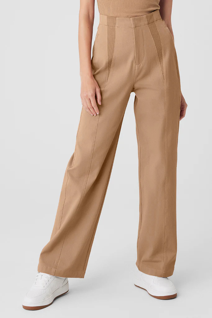 High-Waist On Point Moto Trouser | Alo Yoga (US)