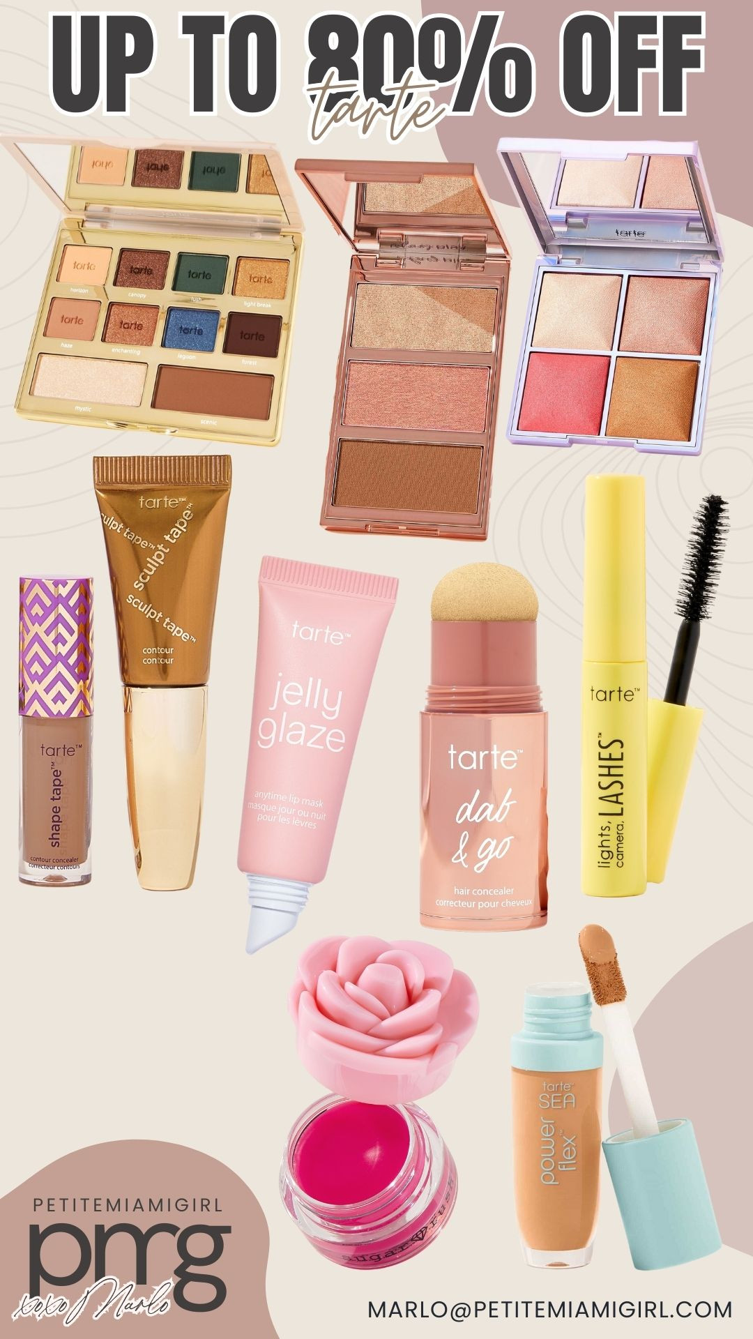 Tarte up to 80% off! 

 #LTKSaleAlert #LTKFindsUnder50 #LTKBeauty