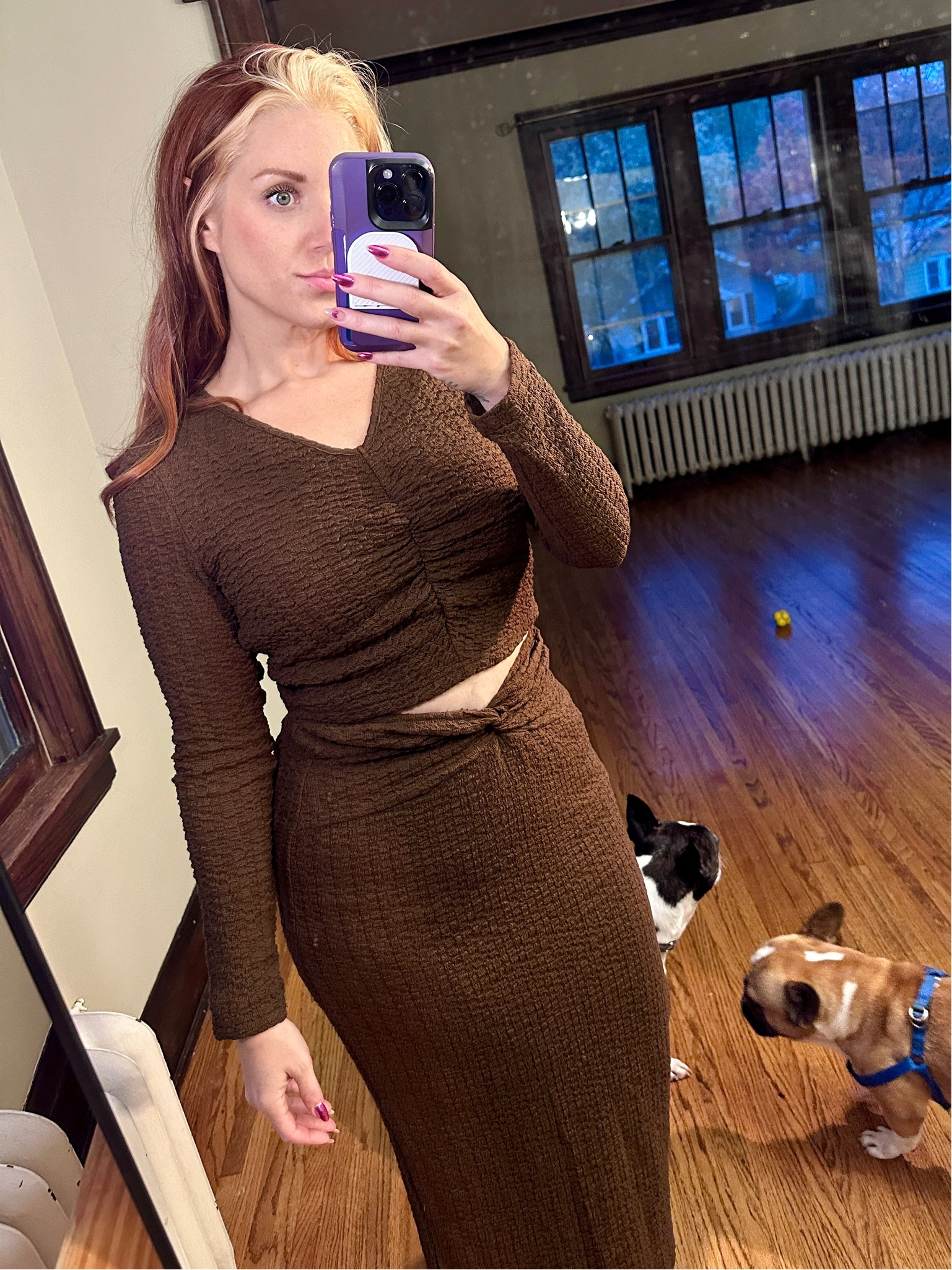 Two-piece Amazon set!
Wearing a large. A little loose around the waist for me, but top fits perfectly!

#LTKfindsunder50 #LTKmidsize