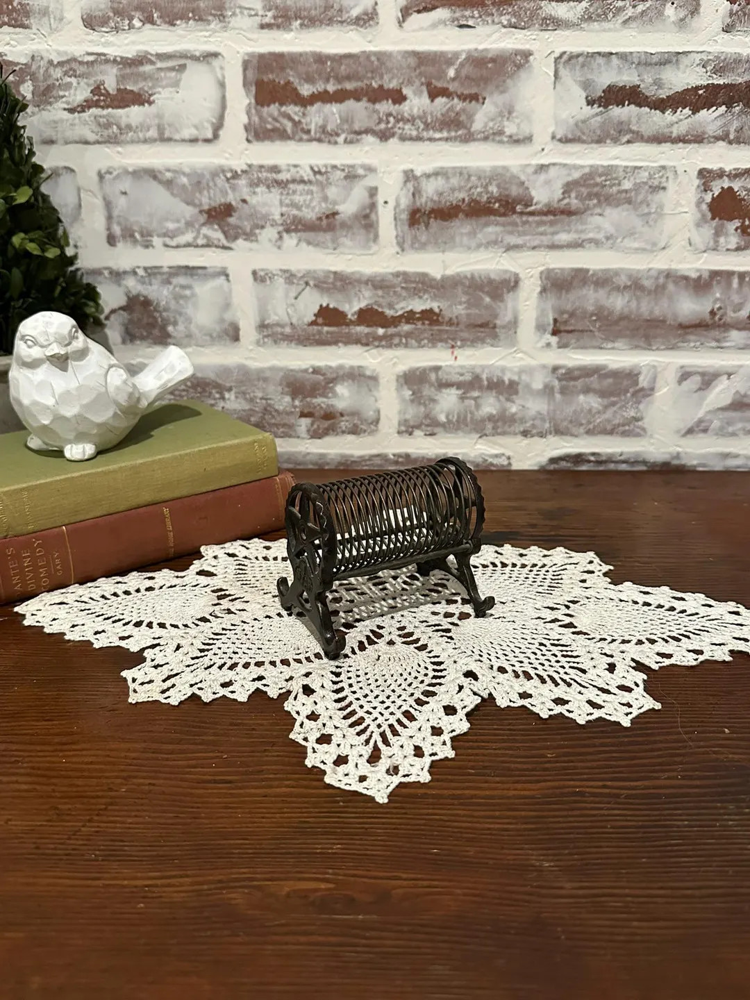 Antique Cast Iron Primitive T Star Letter Mail Holder | Coil Spring Mail Holder Sorter | Black Sp... | Etsy (US)