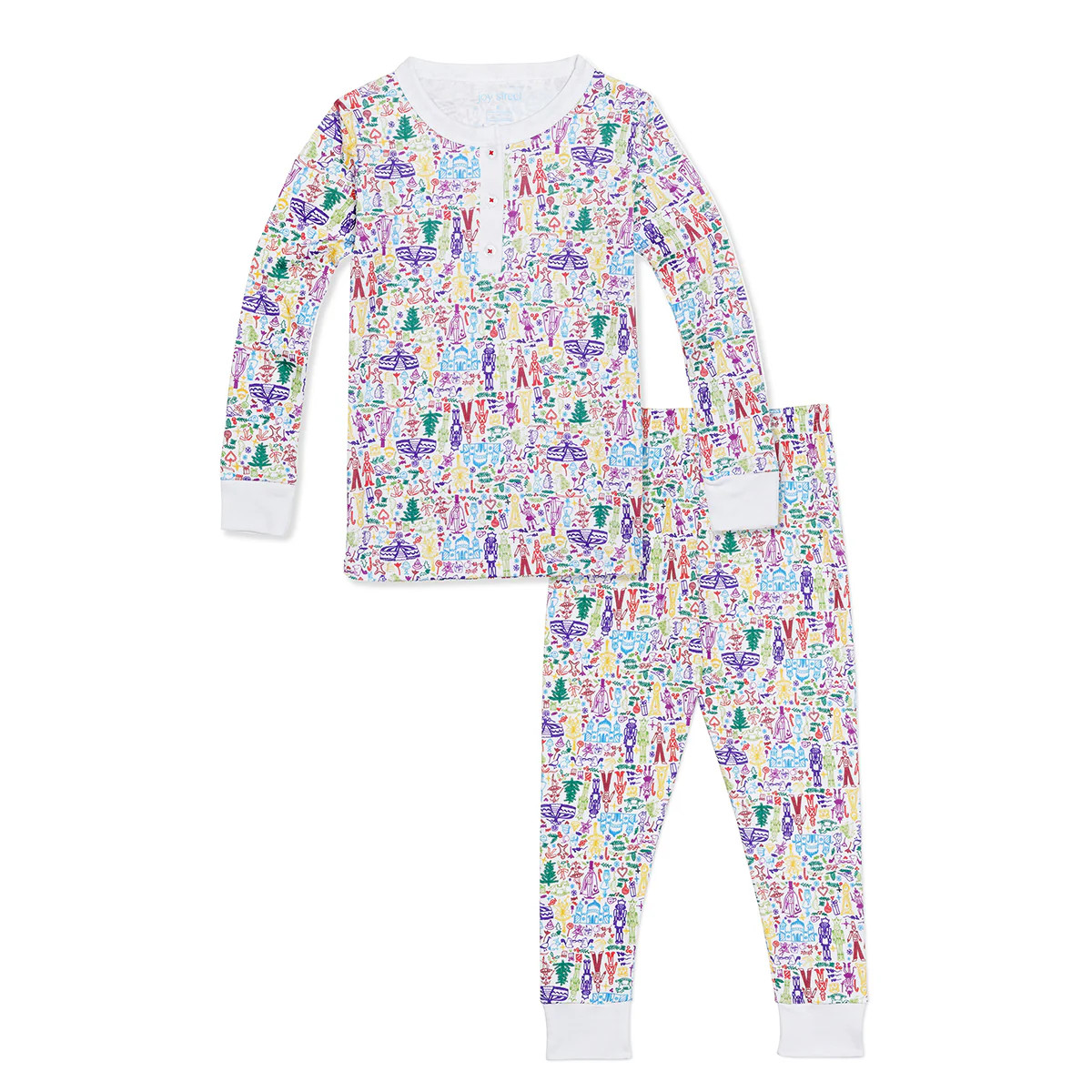 Nutcracker Two Piece Henley Pajamas | Joy Street Kids LLC