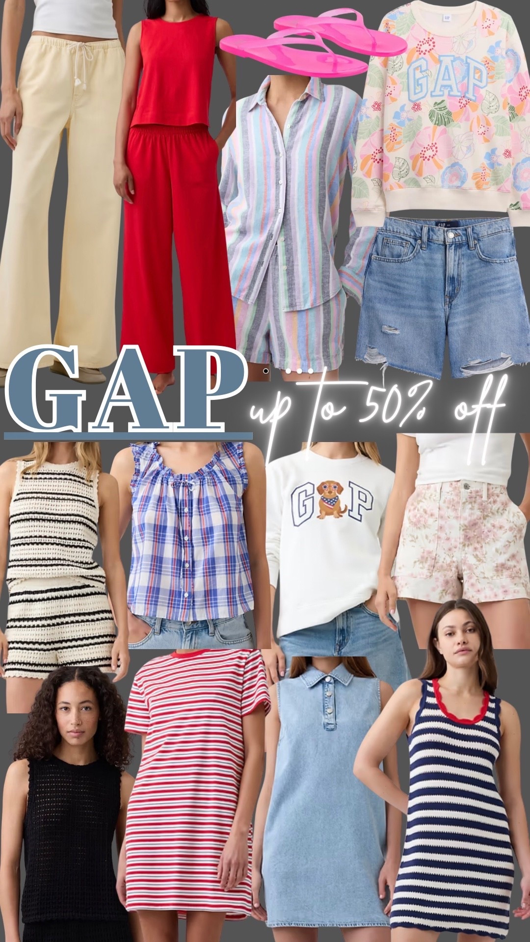 Gap factory weekend sale up to 50% off